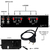 Amplificador Som Ambiente 500 Watts Blue 4 Canais Rc7000bt - Orion eShop | Informatica, Automotivo, Microfones
