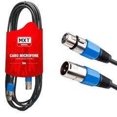 2 Cabos Microfone Xlr Canon Macho E Fêmea Balanceado 5 Metro - comprar online