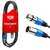 2 Cabos Microfone Xlr Canon Macho E Fêmea Balanceado 5 Metro - comprar online