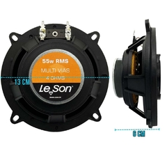 KIT FALANTE 5 POL JB5 FLEX + 6 POL JB6 FLEX 55W LESON PRETO