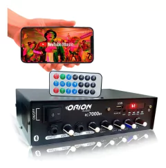 Kit Som Ambiente 4 Canal 500 Watts + 16 Arandela Br Quadrada - comprar online