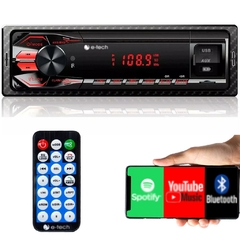 PREMIUM RADIO ETECH BT 4X45W + FALANTE 6 POL + ANTENA FM - comprar online