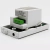 Imagem do Kit Som Ambiente Wall player 110v Bluetooth +2 Arandela Quadrada