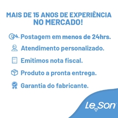 KIT 4 UN CARCAÇA ARANDELA REDONDA PRETA TELA PLÁSTICA - Orion eShop | Informatica, Automotivo, Microfones