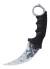 Imagem do Faca Karambit Csgo Hawk Combate Tático Camping Curvada Cores