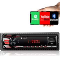 Imagem do RADIO ETECH PREMIUM + FALANTE 5 POL + 6 POL FULL RANGE CINZA