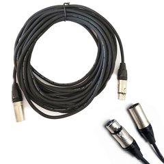 Cabo Pro Series Xlr Macho / Xlr Fêmea Balanceado Niquel 9 M