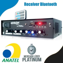 Kit Som Ambiente 4 Canal 500 Watts + 16 Arandela Br Quadrada na internet