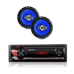 PREMIUM RADIO ETECH BT 4X45W + FALANTE 6 POL ORION 55W