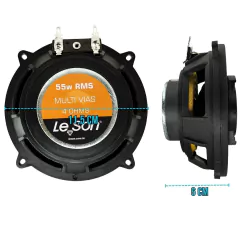 PAR ALTO FALANTE LESON JB4 FLEX 4 POLEGADAS 110W /2LS055040 - Orion eShop | Informatica, Automotivo, Microfones