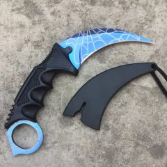 Faca Karambit Csgo Hawk Combate Tático Camping Curvada Cores na internet