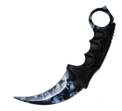 Faca Karambit Csgo Hawk Combate Tático Camping Curvada Cores - loja online