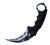 Faca Karambit Csgo Hawk Combate Tático Camping Curvada Cores - loja online