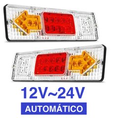 Par Lanterna Traseira Caminhão Mb 1113 Carretinha Led 30 Cm - Orion eShop | Informatica, Automotivo, Microfones