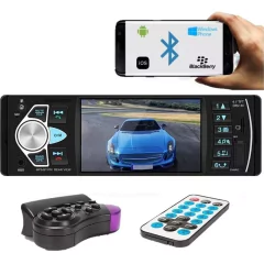 Radio Multimidia Mp5 Bluetooth Tela 4 1 Din Mp3 Mp4 Usb Sd
