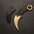 Faca Karambit Csgo Hawk Combate Tático Camping Curvada Cores