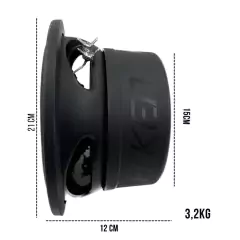 Subwoofer 8 Polegadas Hiken Frs Maxx 4+Ohms Bobina Dupla 350w Rms - comprar online