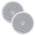 Kit 2 Caixas Coaxial Com Tweeter Le Son Suportes Gesso