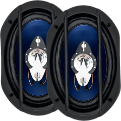 Falante 6x9 Par Quadriaxial 110w Rms 69 Estéreo na internet
