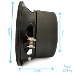 Subwoofer 8 Polegadas 4 ohms 200w Rms Grave Hiken Falante - comprar online