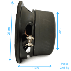 Subwoofer Hiken Hunter G3 8 Pol 4 Ohms 200w Rms Bobina Dupla - Orion eShop | Informatica, Automotivo, Microfones