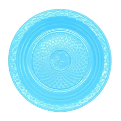 prato aniversário azul candy 