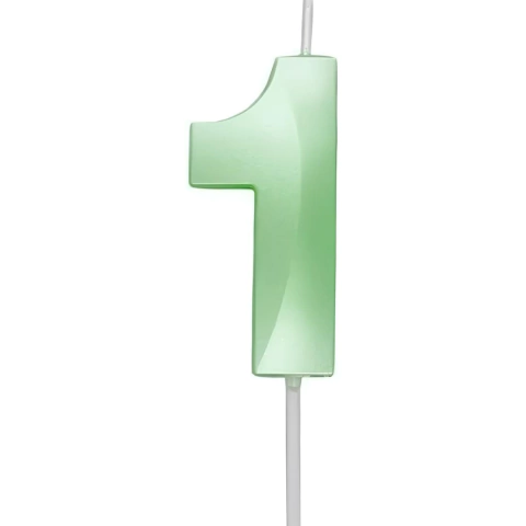 VELA N°  1   VERDE CANDY COLOR