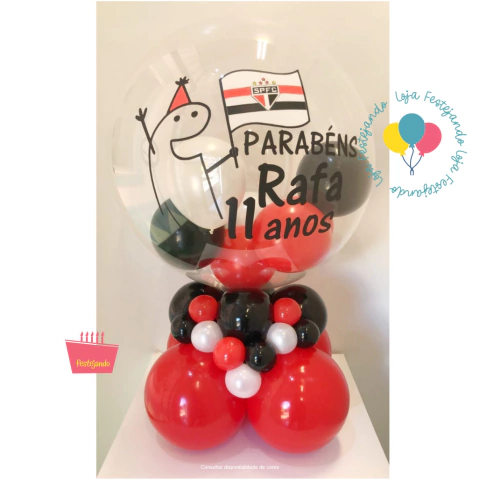 BALÃO DE BASE PERSONALIZADO -  FUTEBOL 