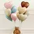 BALAO METAL ROSA CORACAO FOSCO 17POL C/1UN - comprar online