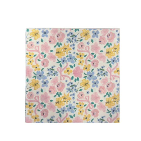 GUARDANAPO PAPEL RAMO DE FLORES