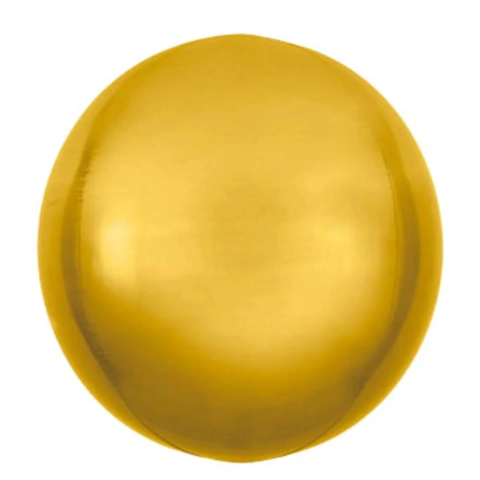 BALAO 36 BOLHA METAL OURO