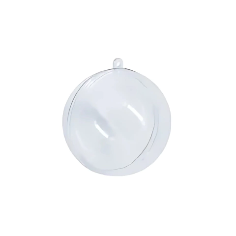 BOLA ACRILICA 6,5cm TRANSPARENTE