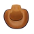 CHAPEU COWBOY MARROM