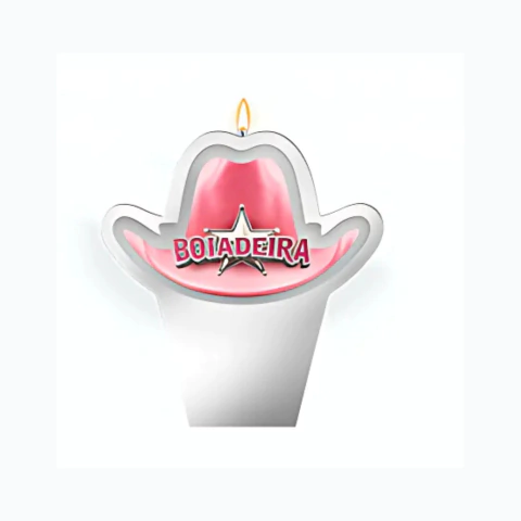 VELA PLANA ADESIVADA ANA CASTELA