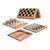 AJEDREZ 3 EN 1 23CM MADERA WAXMATBI - comprar online