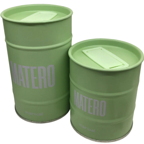 LATA YERBA Y AZÚCAR MATERO