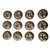 MONEDAS DE SAPO BRONCE CLÁSICAS(x12 UNIDADES)