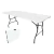 MESA EXTERIOR PLEGABLE POLIPROPILENO HIERRO 180X70X74 CM
