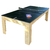 POOL PROFESIONAL MADERA CLASICO PAÑO ROJO - comprar online
