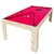 POOL PROFESIONAL MADERA CLASICO PAÑO ROJO - comprar online