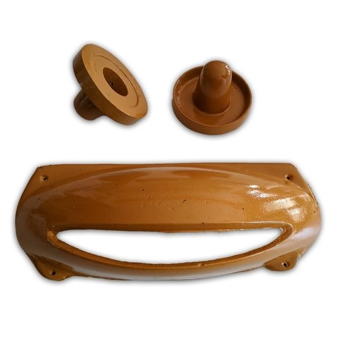 KIT DE TEJO EN ALUMINIO PINTADO (2 aros + 2 manoplas)