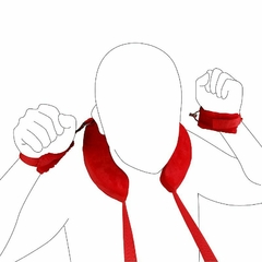 Imagem do Sado Erótico - Algema para Braço e Perna com Apoio de Cabeça