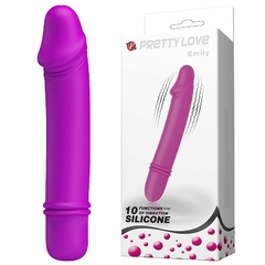 Vibrador de ponto G - Formato de Pênis Emily