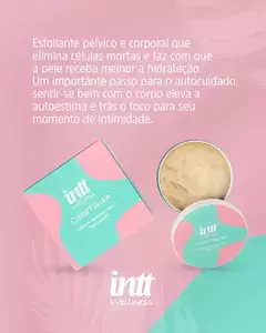 esfoliante pélvico e corporal Cristal touch aroma de coco - SSP - LOVERE