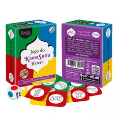 Jogo de Dado & Raspadinha Kama Sutra Hetero Reutilizável - comprar online