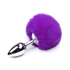 Imagem do PLUG ANAL EM METAL POMPOM P