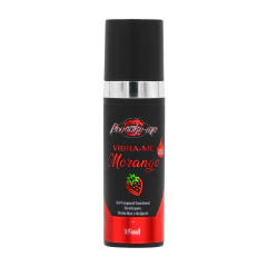 VIBRA-ME MORANGO HOT INSANO GEL ELETRIZANTE BEIJÁVEL 15G PROVOKE-ME - SSP - LOVERE