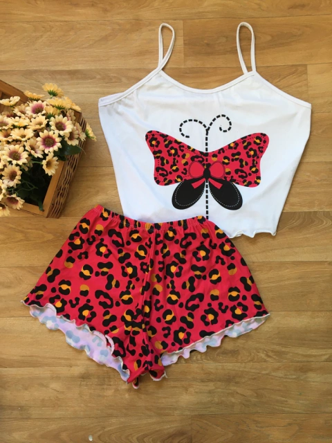 babydoll frufru 0400179 (M) borboleta