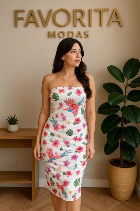 Vestido TQC 0200433 (suplex grosso) - comprar online