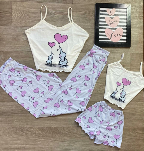 Kit mãe e filha / Kit irmãs